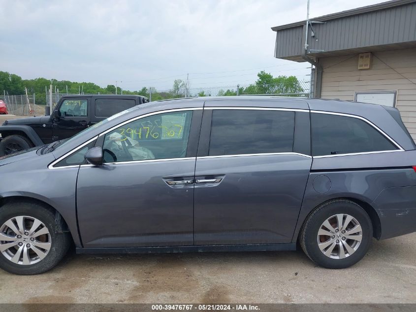 2014 Honda Odyssey Ex-L VIN: 5FNRL5H6XEB091730 Lot: 39476767