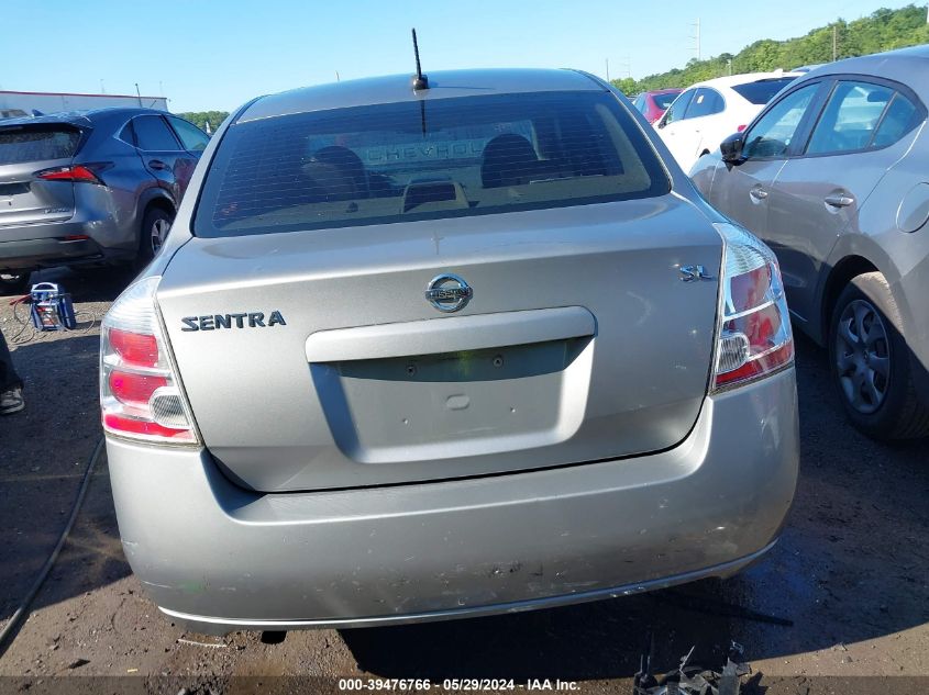 2008 Nissan Sentra 2.0Sl VIN: 3N1AB61E18L686093 Lot: 39476766