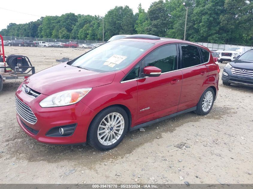 2013 Ford C-Max Hybrid Sel VIN: 1FADP5BU6DL524838 Lot: 39476770