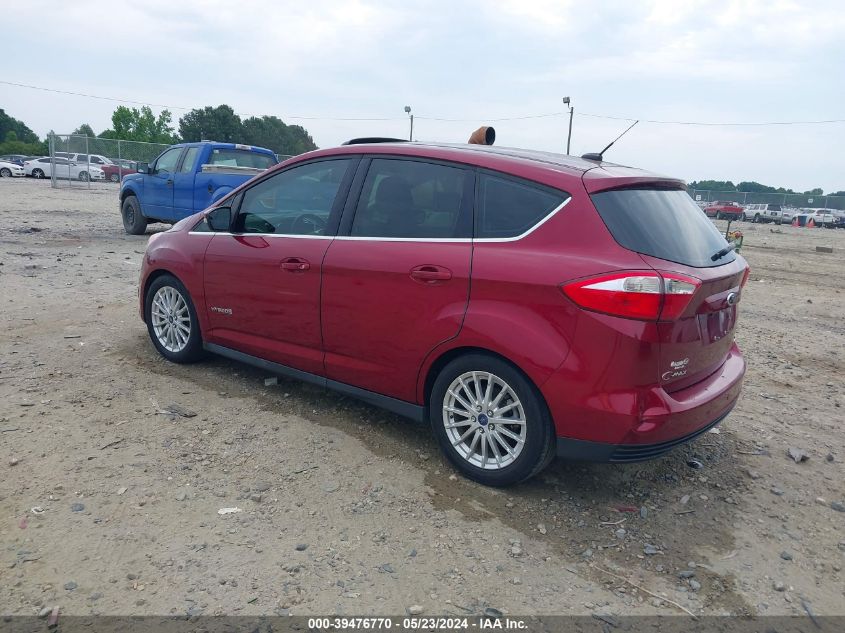 2013 Ford C-Max Hybrid Sel VIN: 1FADP5BU6DL524838 Lot: 39476770