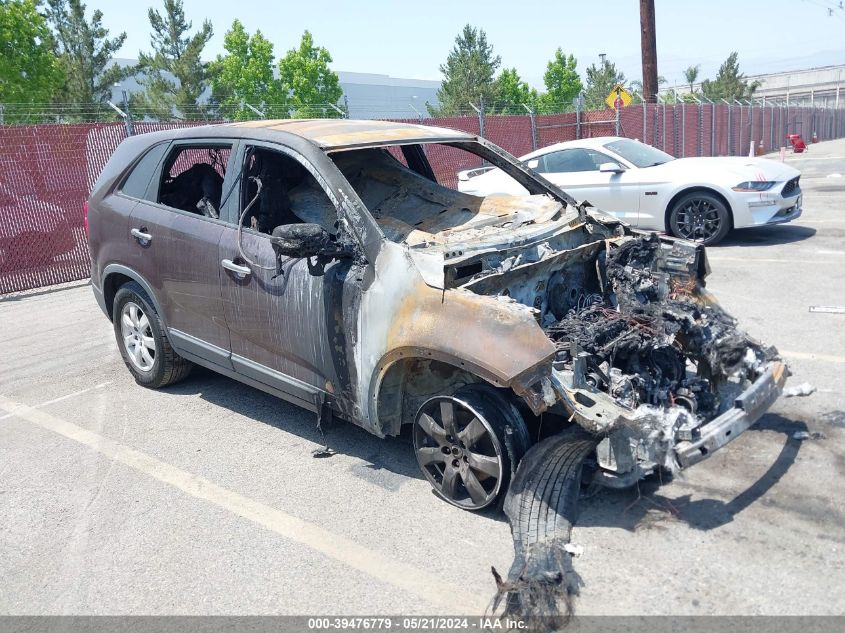 2013 Kia Sorento Lx VIN: 5XYKT3A11DG334420 Lot: 39476779