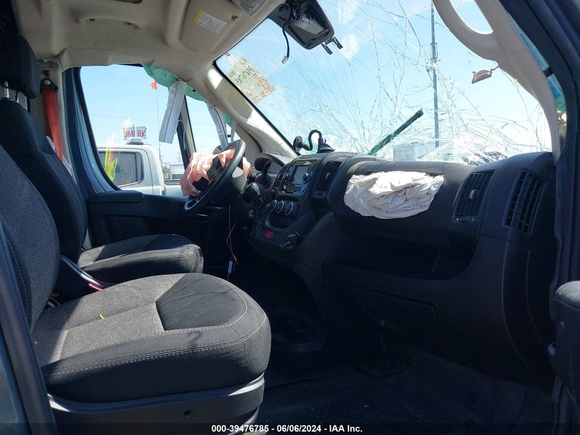 2021 Ram Promaster 3500 Cargo Van High Roof 159 Wb Ext VIN: 3C6MRVJG5ME562657 Lot: 39476785