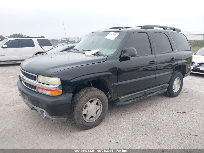 2004 Chevrolet Tahoe Z71 VIN: 1GNEK13Z54R102144 Lot: 39476825