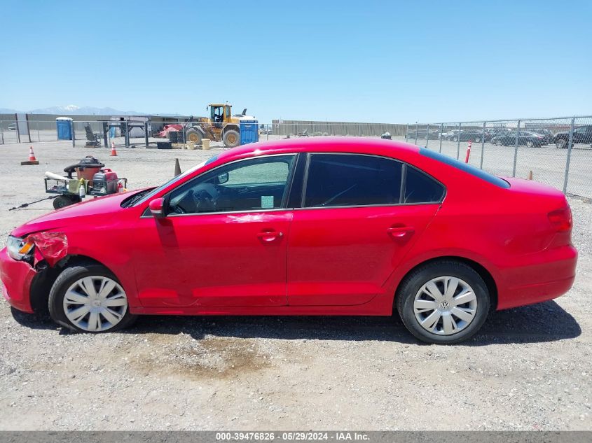 2011 Volkswagen Jetta 2.5L Se VIN: 3VWDZ7AJ5BM389559 Lot: 39476826