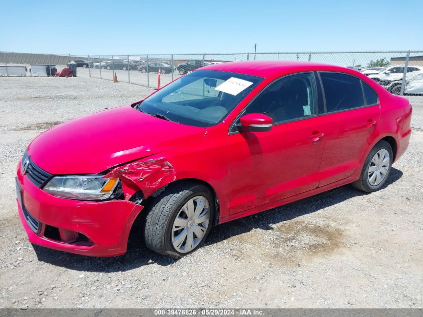 2011 Volkswagen Jetta 2.5L Se VIN: 3VWDZ7AJ5BM389559 Lot: 39476826