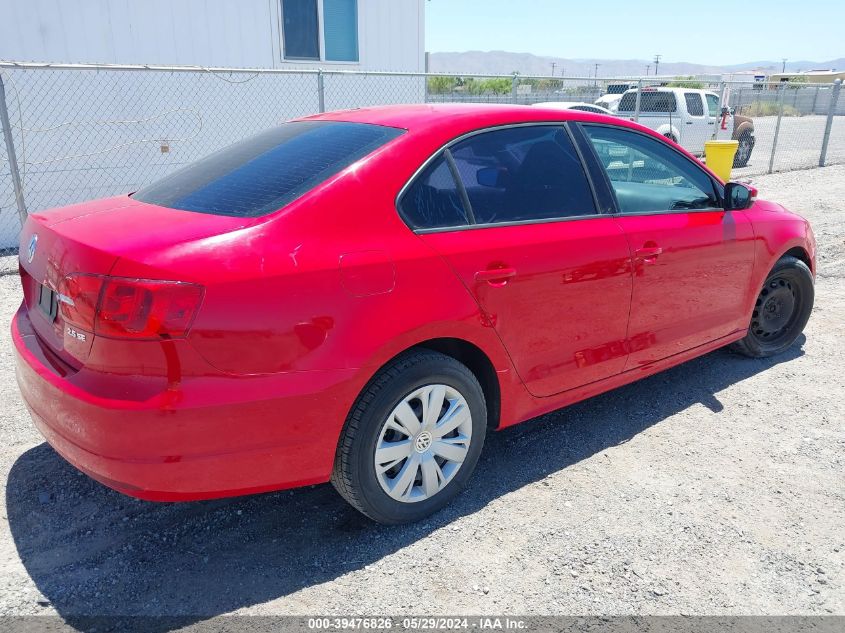 2011 Volkswagen Jetta 2.5L Se VIN: 3VWDZ7AJ5BM389559 Lot: 39476826