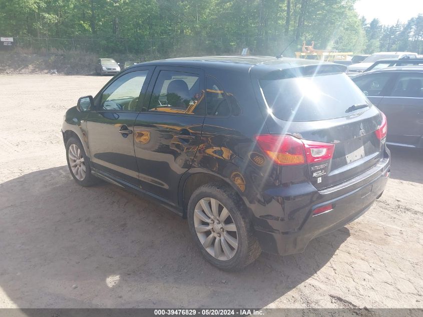 2011 Mitsubishi Outlander Sport Se VIN: JA4AR4AU5BZ009711 Lot: 39476829