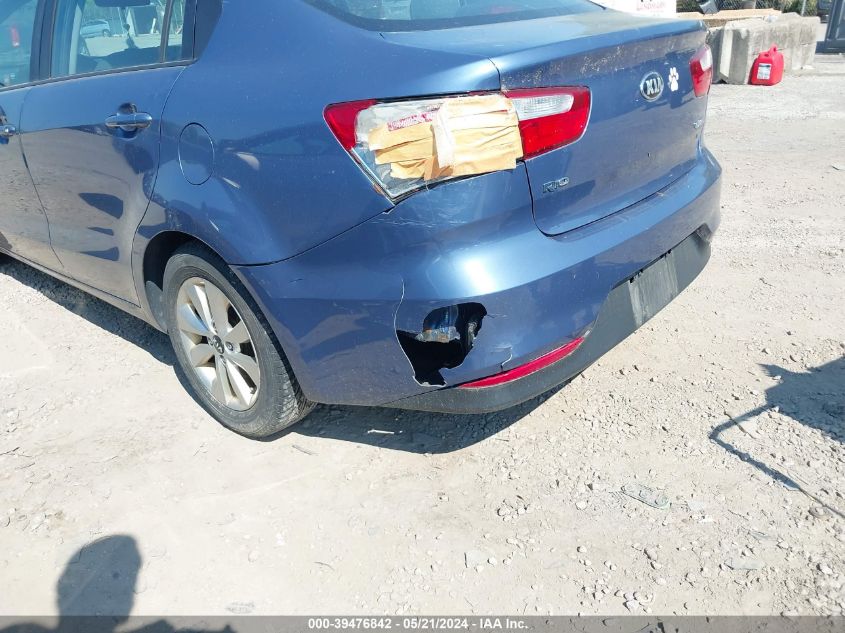 2016 KIA RIO EX - KNADN4A3XG6572264