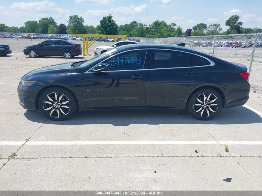 2018 Chevrolet Malibu Lt VIN: 1G1ZD5ST4JF111576 Lot: 39476843
