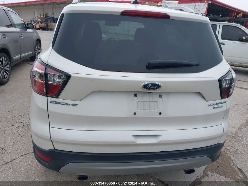 2017 FORD ESCAPE TITANIUM - 1FMCU0J92HUE93419