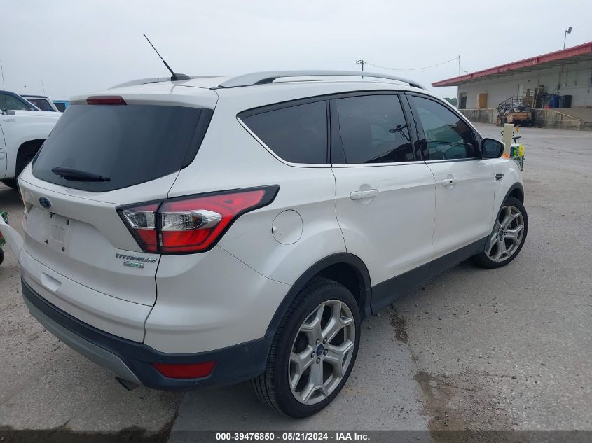 2017 Ford Escape Titanium VIN: 1FMCU0J92HUE93419 Lot: 39476850