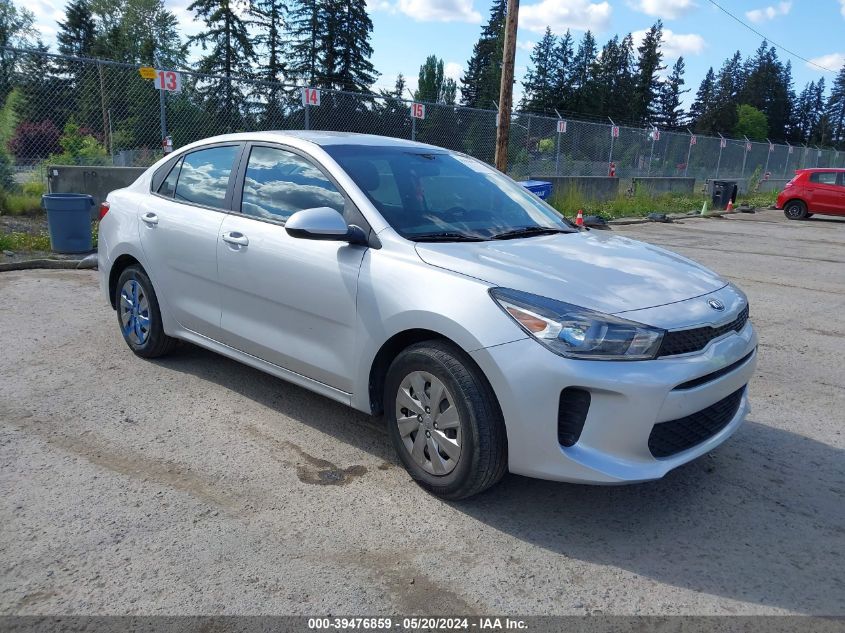 2019 Kia Rio Lx VIN: 3KPA24AB3KE227215 Lot: 39476859