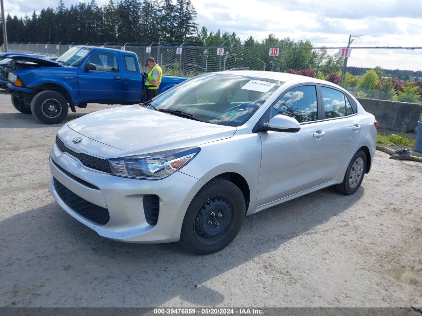 2019 Kia Rio Lx VIN: 3KPA24AB3KE227215 Lot: 39476859