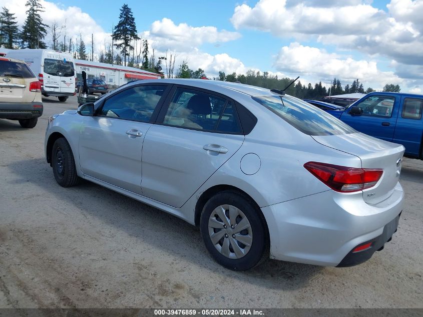 2019 Kia Rio Lx VIN: 3KPA24AB3KE227215 Lot: 39476859