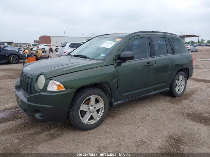 2007 Jeep Compass Sport VIN: 1J8FT47W97D181159 Lot: 39476864