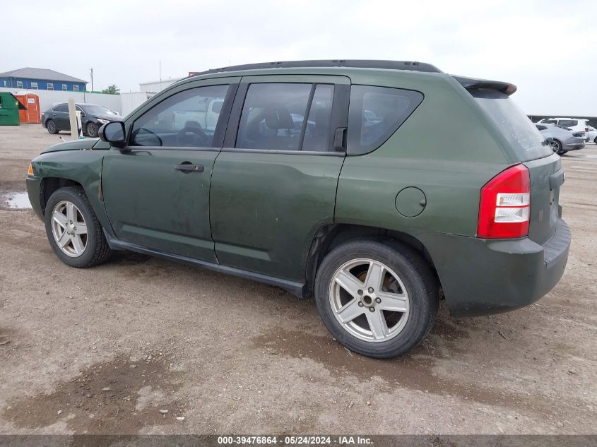 2007 Jeep Compass Sport VIN: 1J8FT47W97D181159 Lot: 39476864