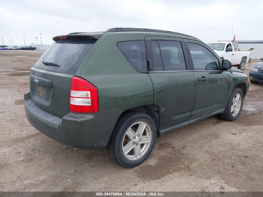 2007 Jeep Compass Sport VIN: 1J8FT47W97D181159 Lot: 39476864