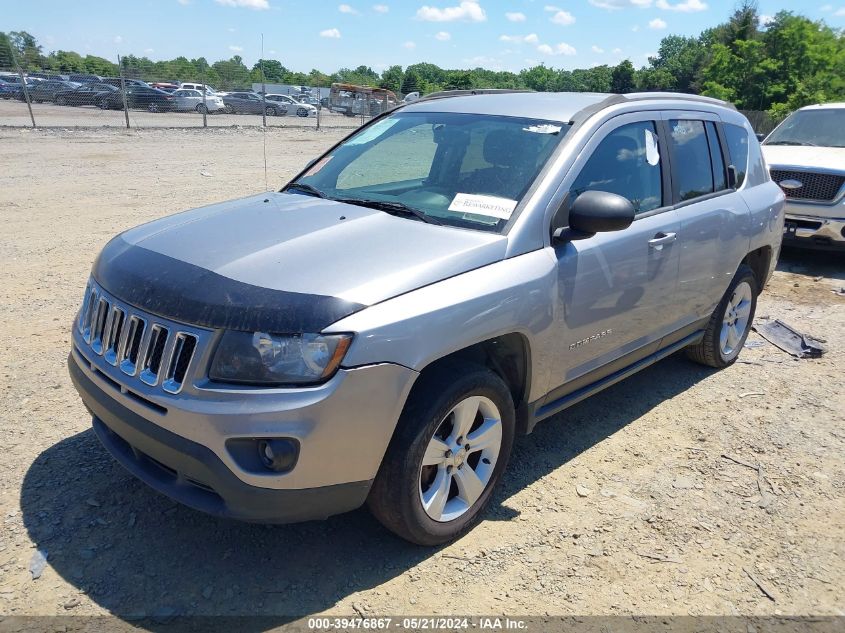 2016 Jeep Compass Sport VIN: 1C4NJCBA7GD705584 Lot: 39476867