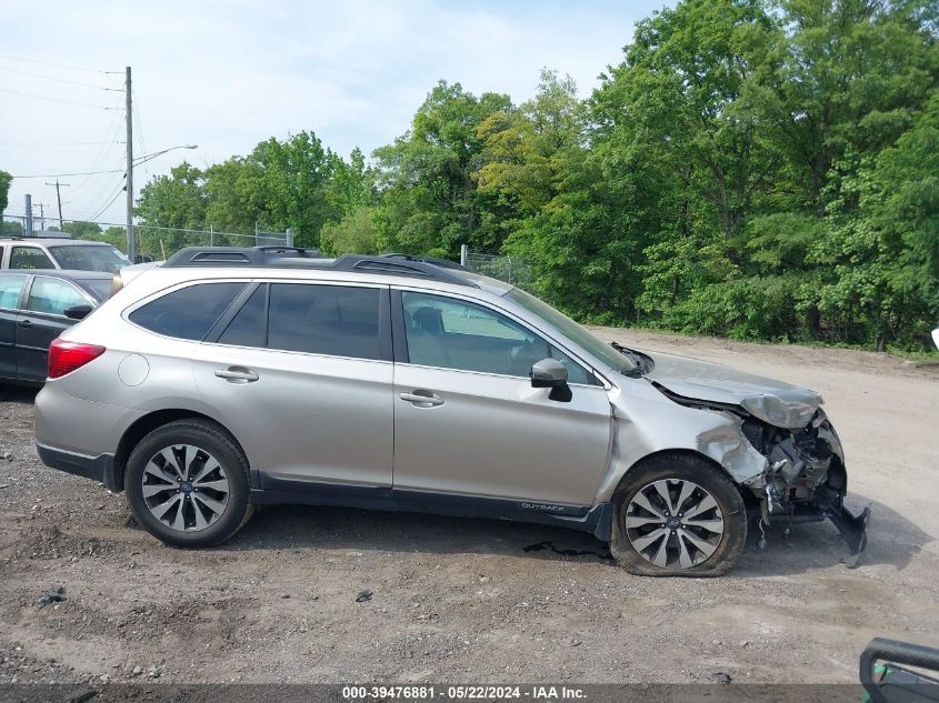 2015 Subaru Outback 3.6R Limited VIN: 4S4BSENC0F3357684 Lot: 39476881