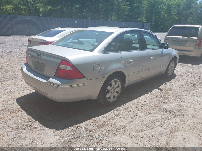 2005 Ford Five Hundred Sel VIN: 1FAFP24125G125705 Lot: 39476895