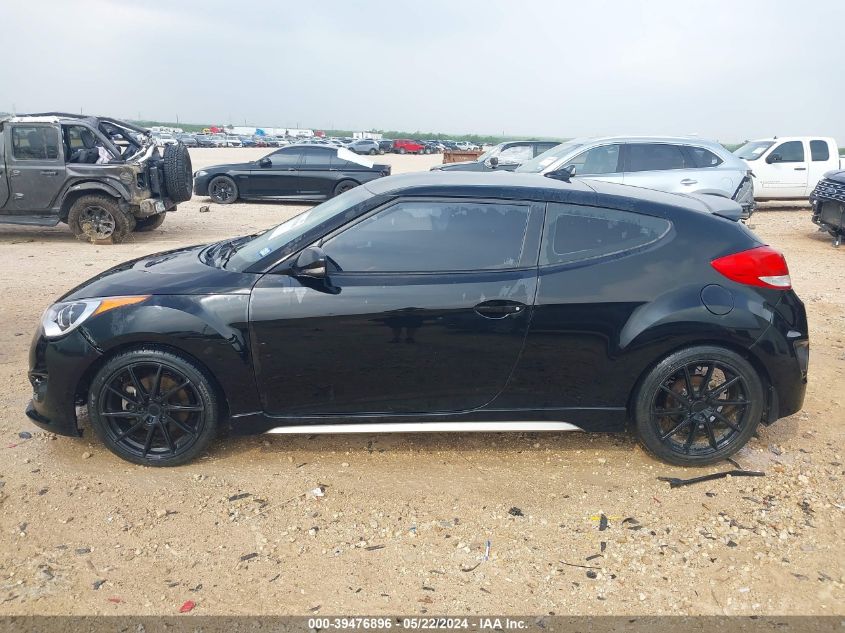 2016 Hyundai Veloster Turbo VIN: KMHTC6AE6GU279325 Lot: 39476896