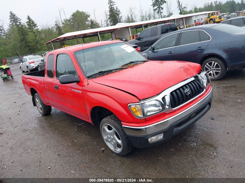 2001 Toyota Tacoma VIN: 5TEVL52N91Z722958 Lot: 39476920