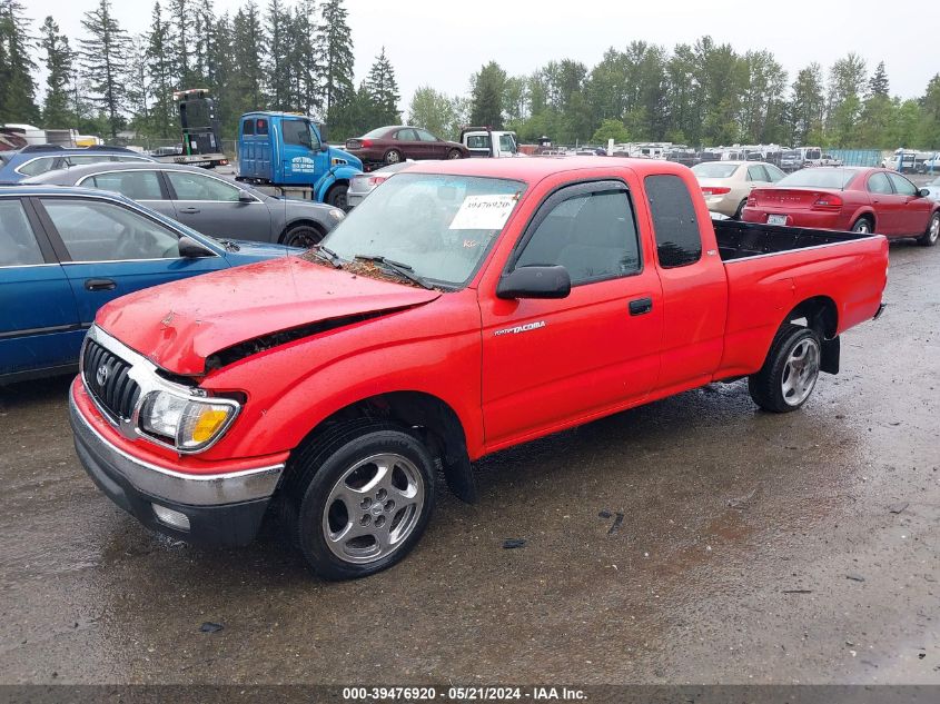 2001 Toyota Tacoma VIN: 5TEVL52N91Z722958 Lot: 39476920