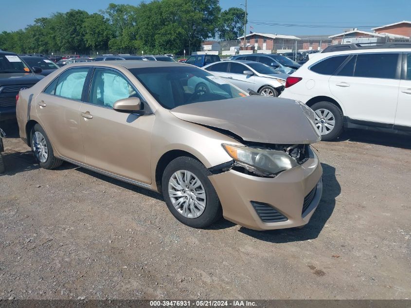 2012 Toyota Camry Le VIN: 4T4BF1FK4CR165165 Lot: 39476931