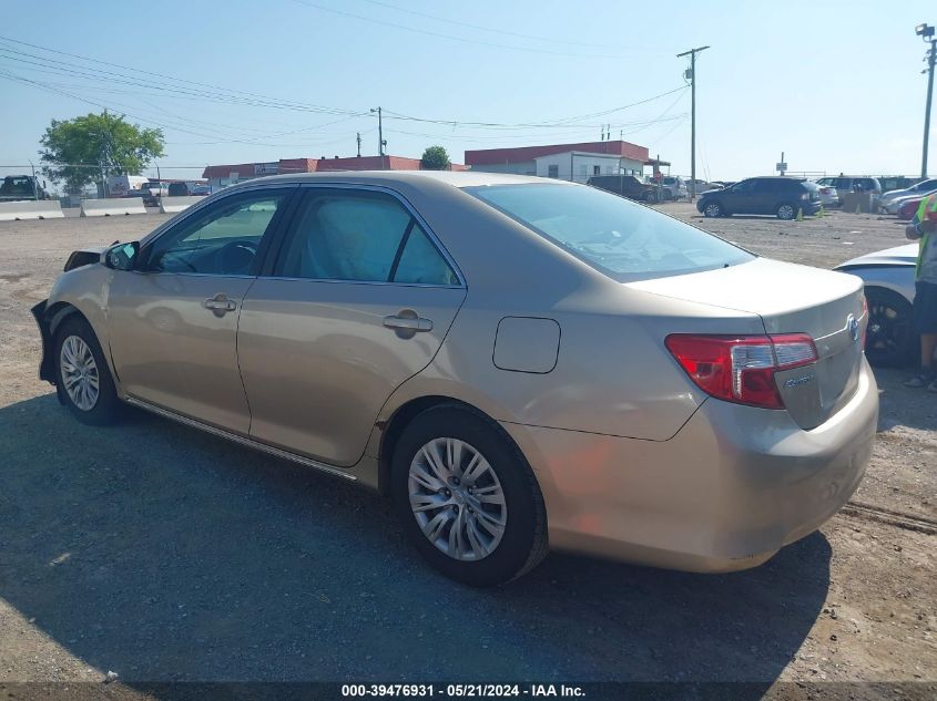 2012 Toyota Camry Le VIN: 4T4BF1FK4CR165165 Lot: 39476931