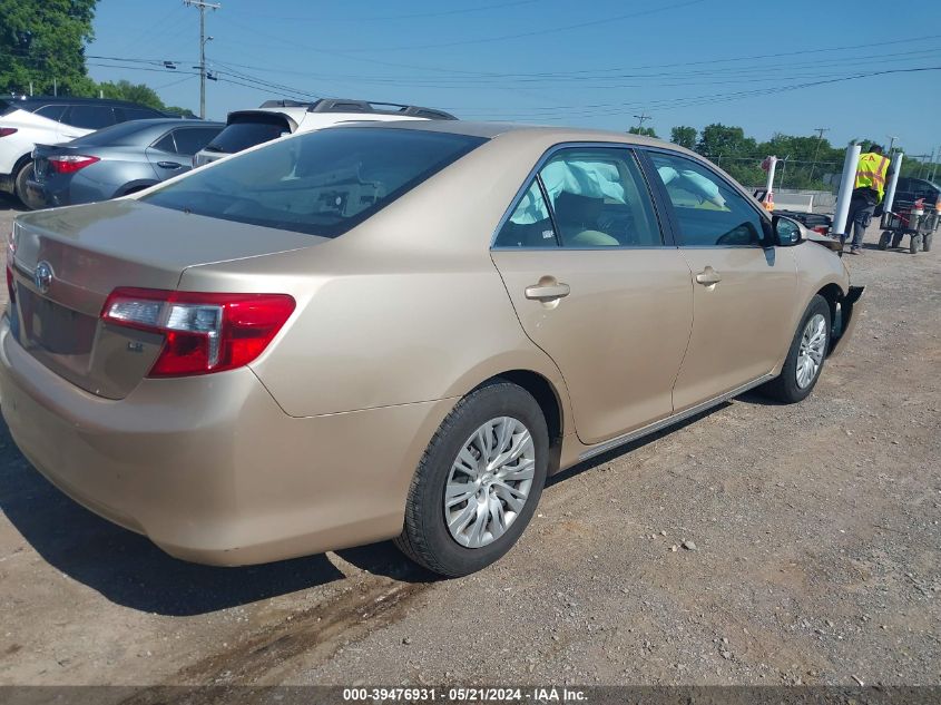 2012 Toyota Camry Le VIN: 4T4BF1FK4CR165165 Lot: 39476931