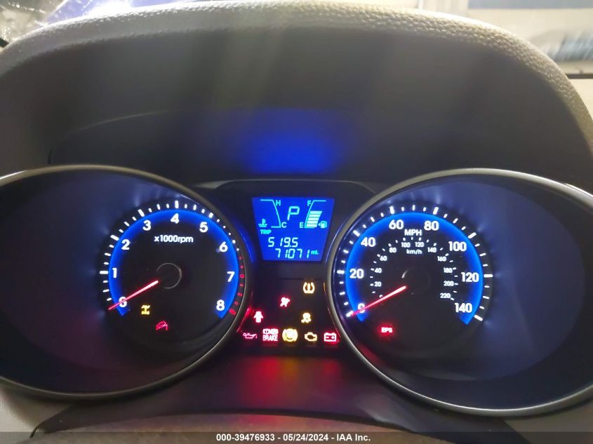 2011 Hyundai Tucson Gls VIN: KM8JUCAC2BU225255 Lot: 39476933