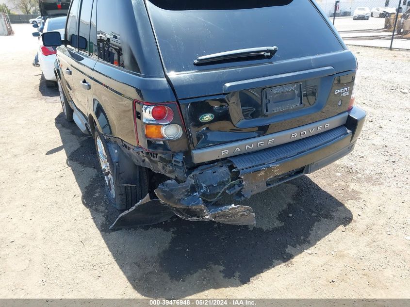 2007 Land Rover Range Rover Sport Hse VIN: SALSK25467A112051 Lot: 39476948