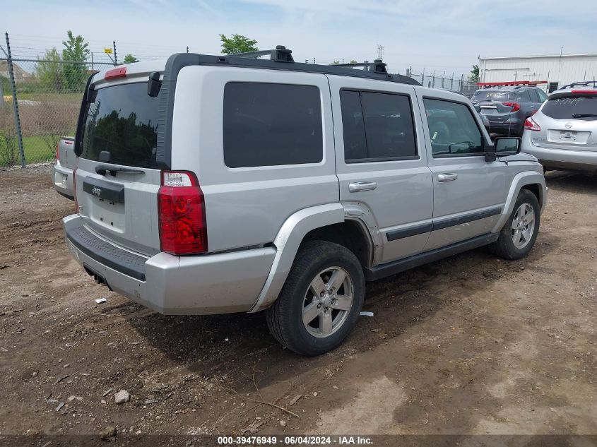 2008 Jeep Commander Sport VIN: 1J8HG48K08C101666 Lot: 39476949