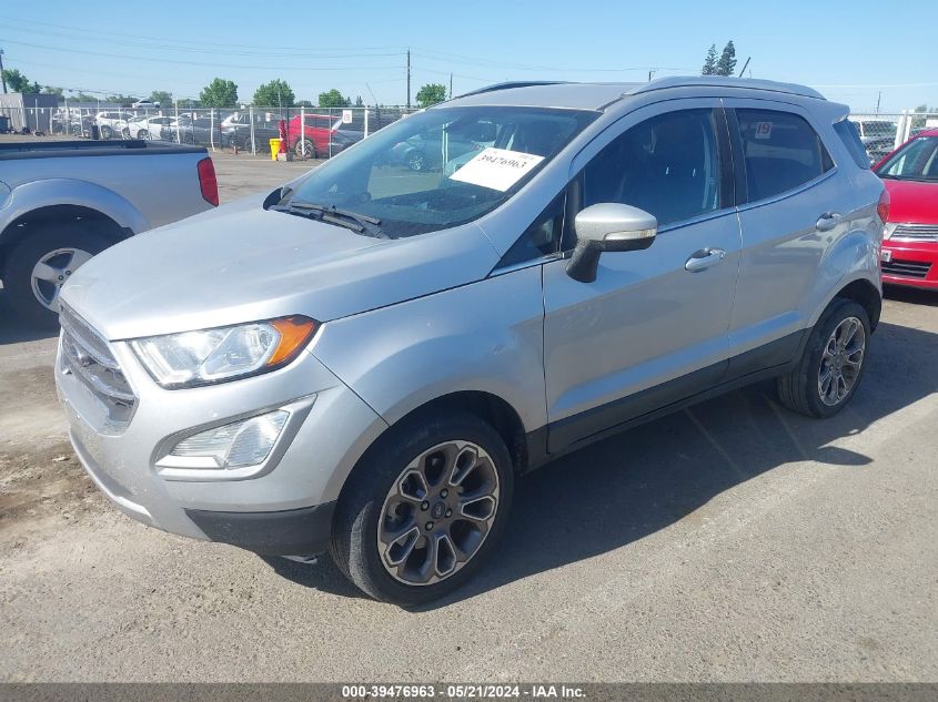 2018 Ford Ecosport Titanium VIN: MAJ6P1WL4JC216551 Lot: 39476963