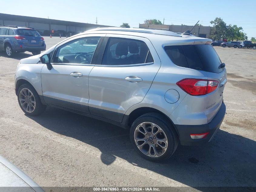 2018 Ford Ecosport Titanium VIN: MAJ6P1WL4JC216551 Lot: 39476963