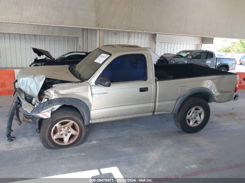 2002 Toyota Tacoma Prerunner VIN: 5TENM92N02Z139006 Lot: 39476973