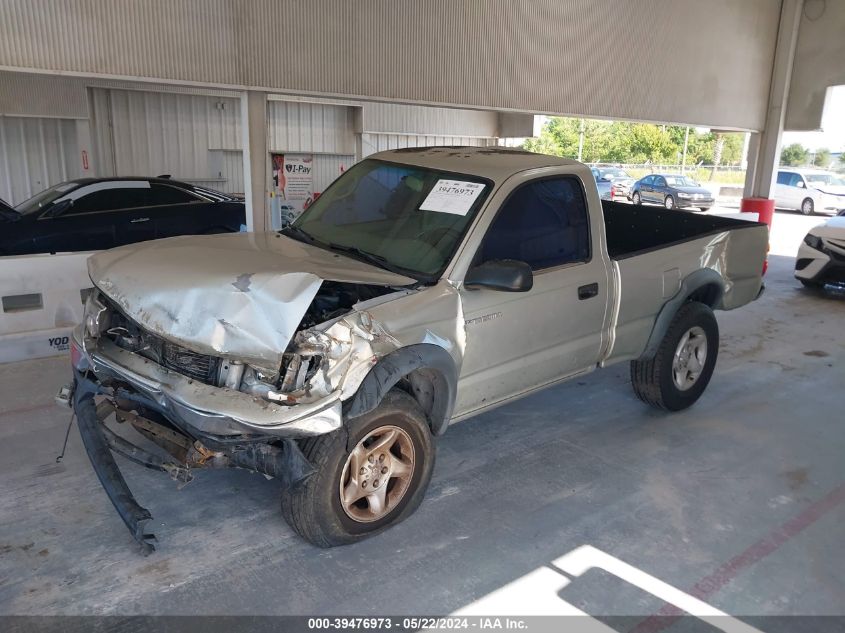 2002 Toyota Tacoma Prerunner VIN: 5TENM92N02Z139006 Lot: 39476973