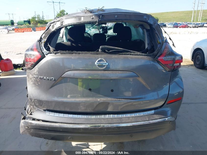 2021 Nissan Murano S Fwd VIN: 5N1AZ2AJ4MC107310 Lot: 39476975
