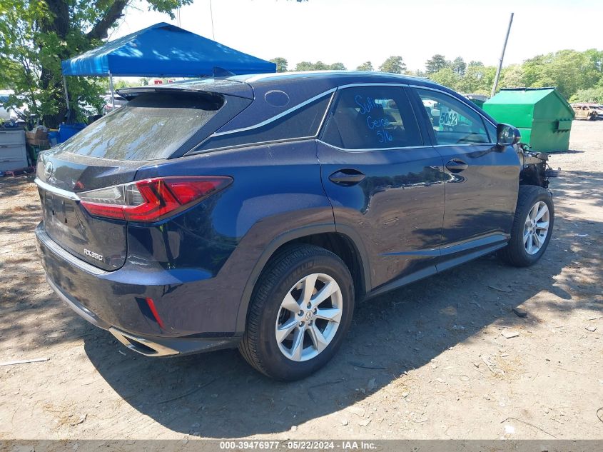 2017 Lexus Rx 350 VIN: 2T2BZMCA6HC115760 Lot: 39476977