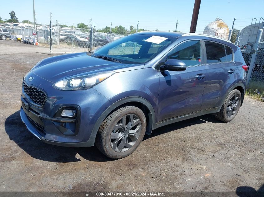 2020 Kia Sportage S VIN: KNDP63AC0L7667170 Lot: 39477010