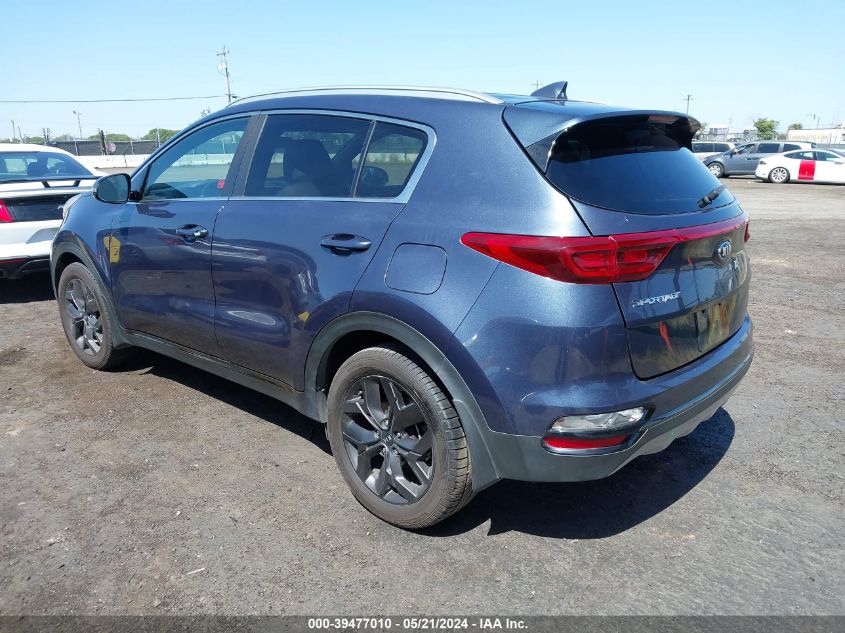 2020 Kia Sportage S VIN: KNDP63AC0L7667170 Lot: 39477010