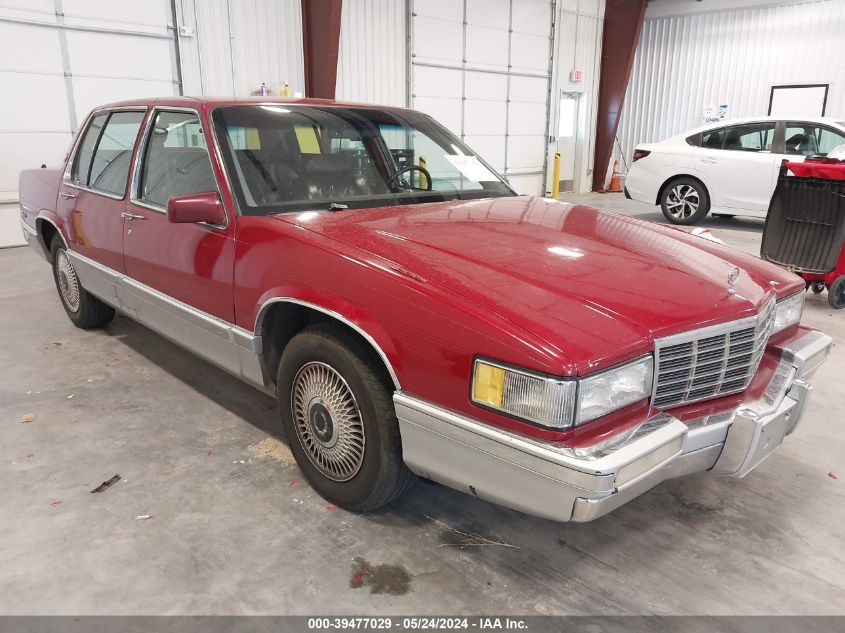 1992 Cadillac Deville VIN: 1G6CD53B9N4229873 Lot: 39477029