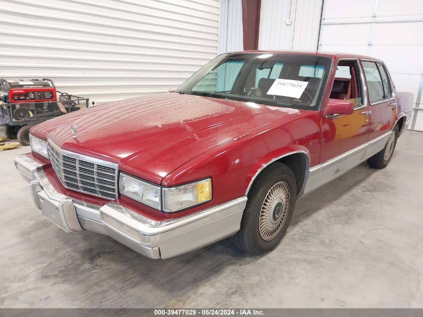 1992 Cadillac Deville VIN: 1G6CD53B9N4229873 Lot: 39477029