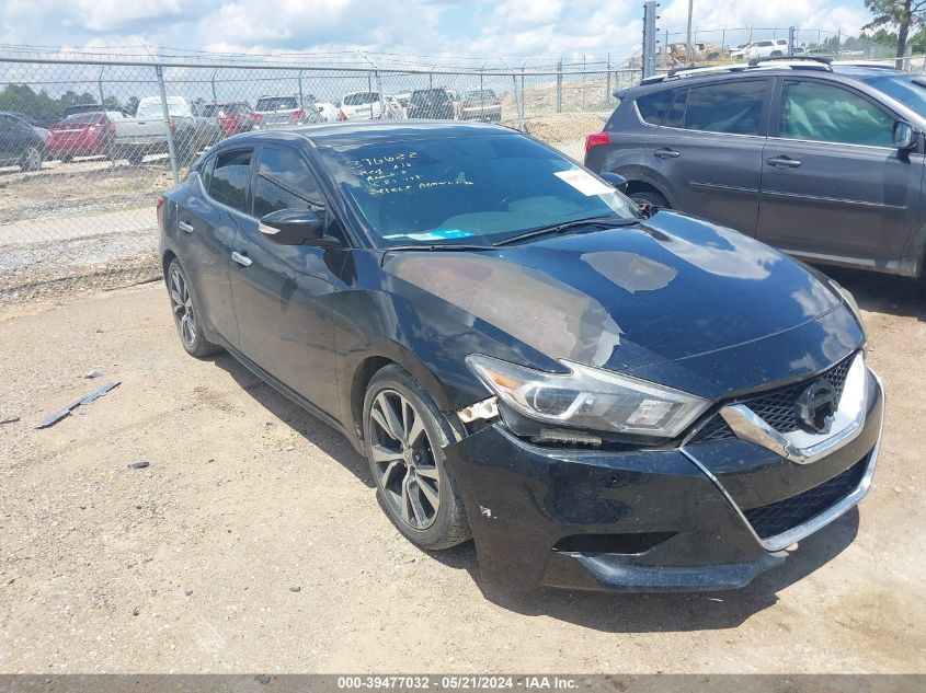 2017 Nissan Maxima 3.5 Platinum/3.5 S/3.5 Sl/3.5 Sr/3.5 Sv VIN: 1N4AA6AP4HC376622 Lot: 39477032