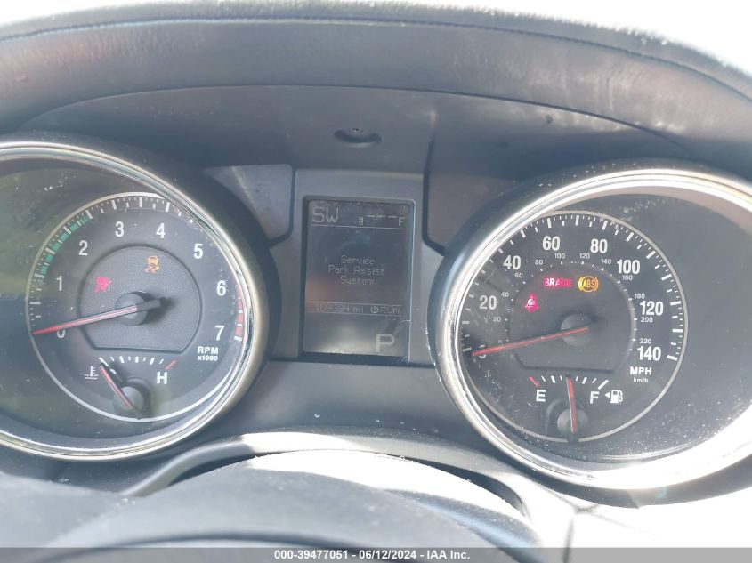 2012 Jeep Grand Cherokee Overland VIN: 1C4RJECT9CC334134 Lot: 39477051