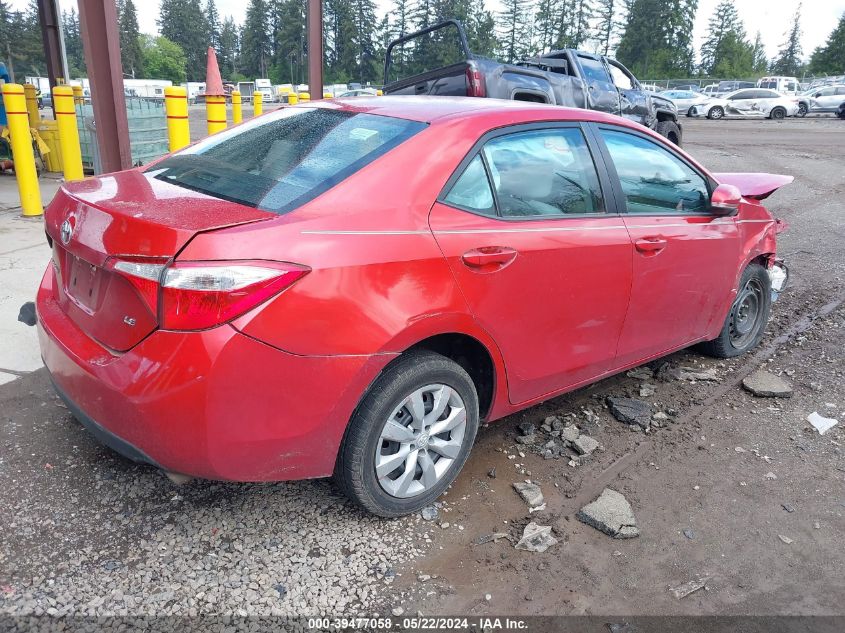 2014 TOYOTA COROLLA L/LE/LE PLS/PRM/S/S PLS - 5YFBURHE1EP071822