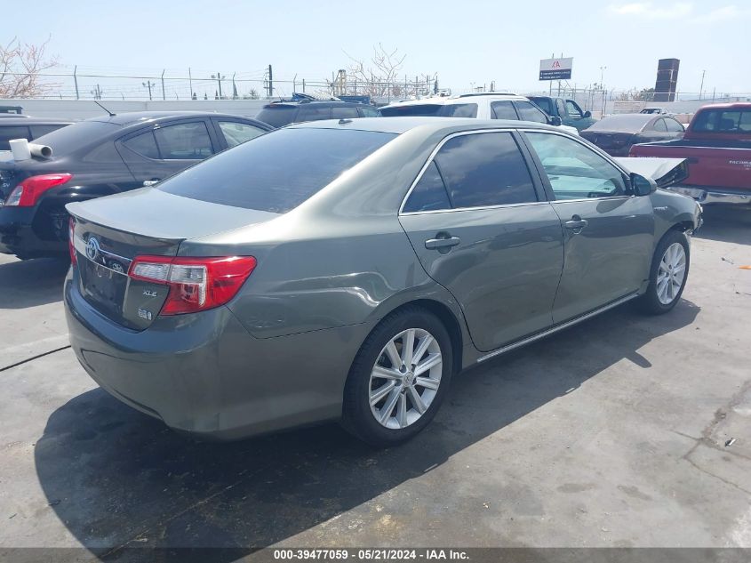 2012 Toyota Camry Hybrid Xle VIN: 4T1BD1FK1CU030 Lot: 39477059