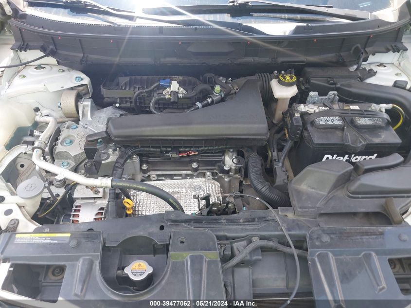 2016 Nissan Rogue Sv VIN: KNMAT2MT9GP676993 Lot: 39477062