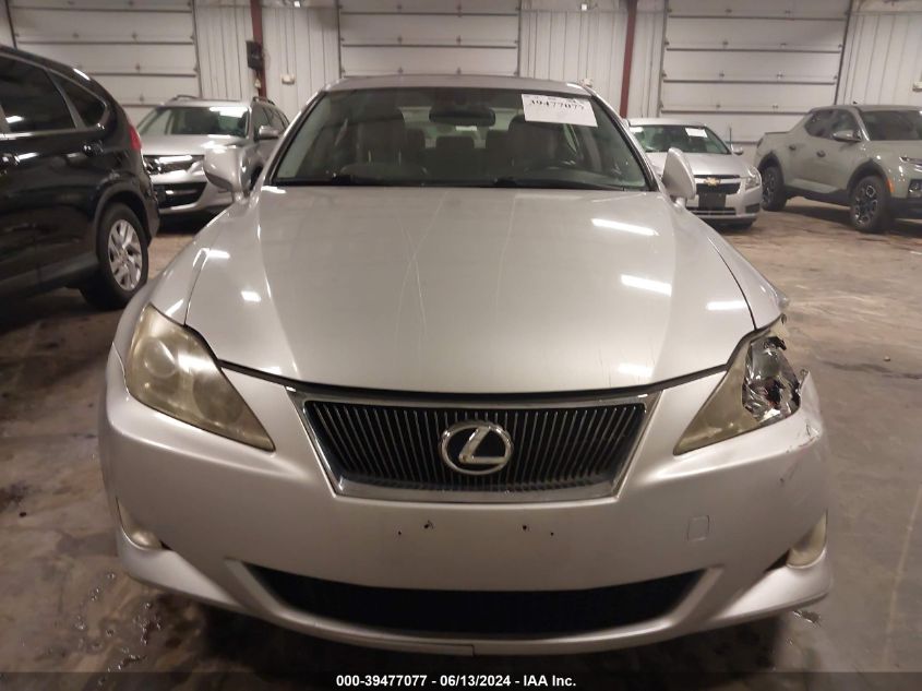 2008 Lexus Is 250 VIN: JTHCK262285017634 Lot: 39477077