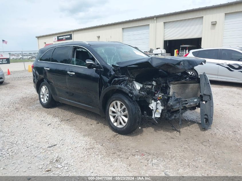 2017 KIA SORENTO 2.4L LX - 5XYPG4A33HG191669